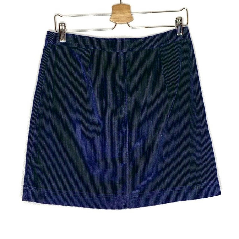NWT Gap Button Corduroy mini skirt - Picture 2 of 5